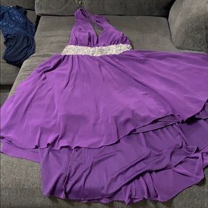 Purple dress